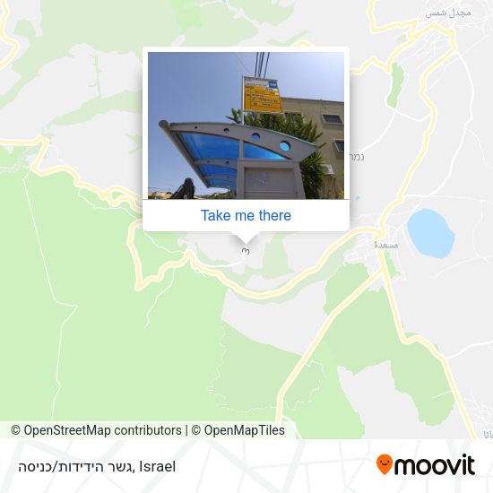 גשר הידידות/כניסה map