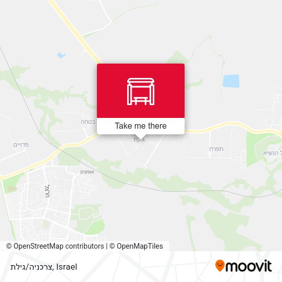 צרכניה/גילת map