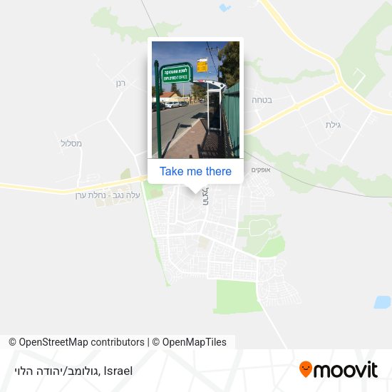 גולומב/יהודה הלוי map