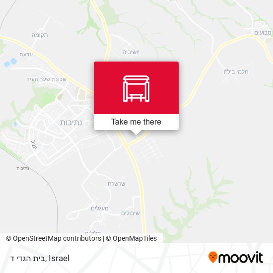 בית הגדי ד map