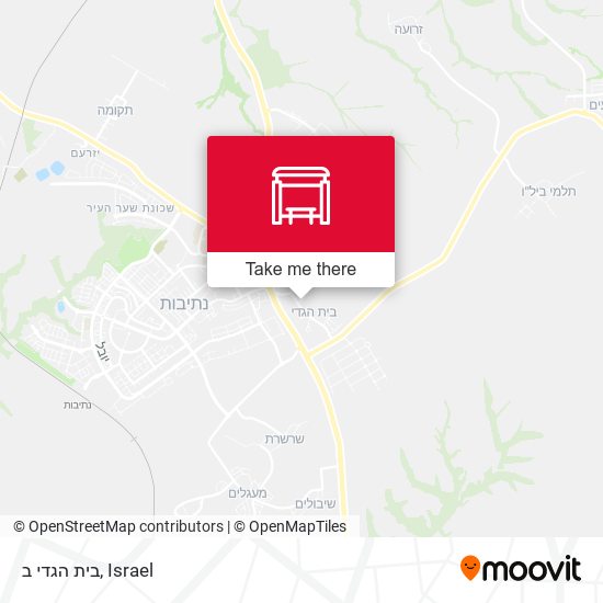 בית הגדי ב map