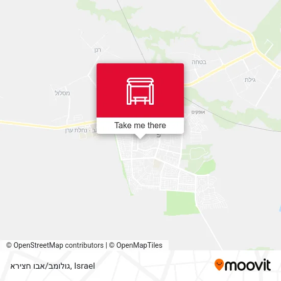 Карта גולומב/אבו חצירא