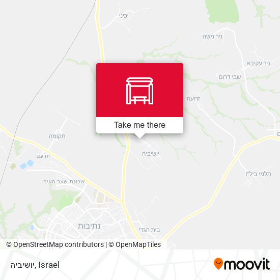 יושיביה map