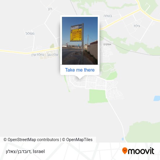 דובדבן/צאלון map