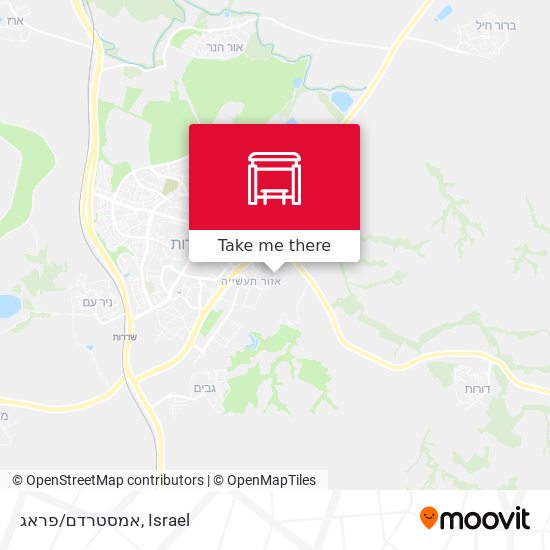 אמסטרדם/פראג map