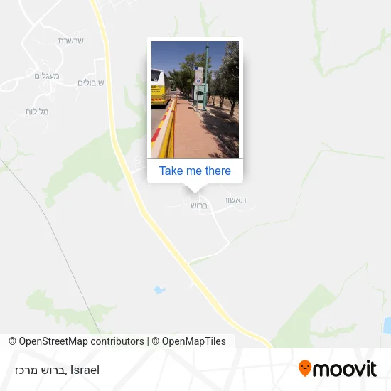 Карта ברוש מרכז