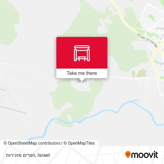 Карта חצרים מזכירות