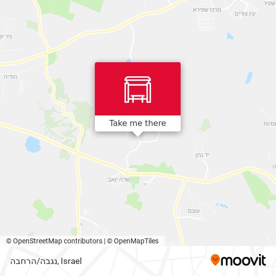 נגבה/הרחבה map