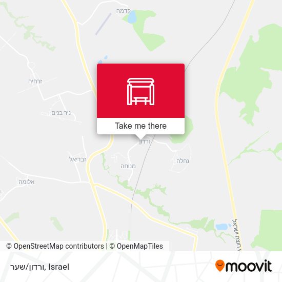Карта ורדון/שער