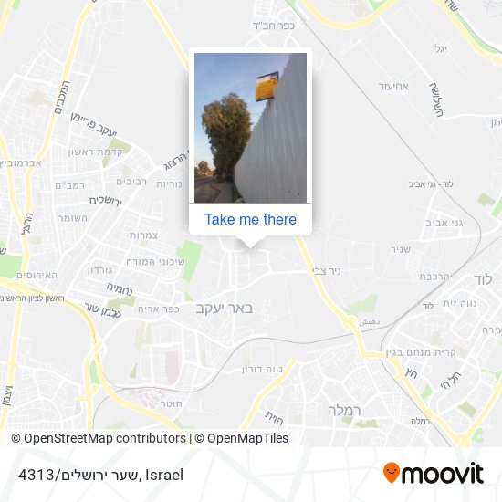 שער ירושלים/4313 map