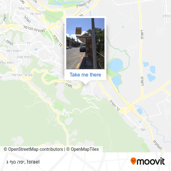 Карта יפה נוף ג