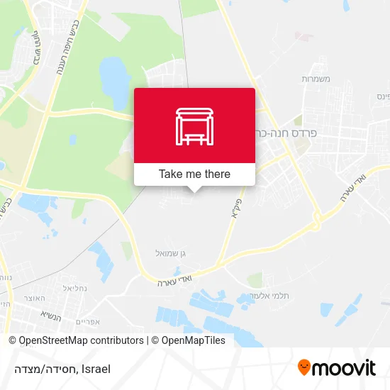 Карта חסידה/מצדה