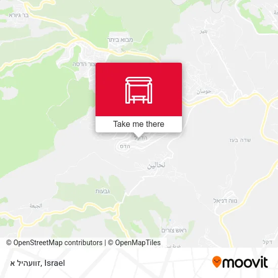 Карта זוועהיל א
