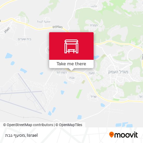 מסעף גבת map