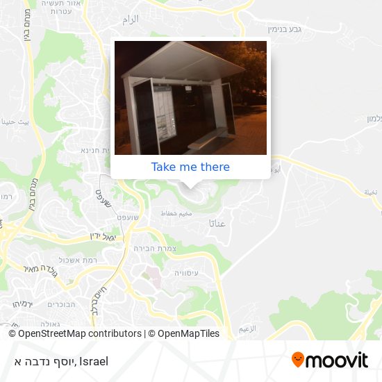 יוסף נדבה א map