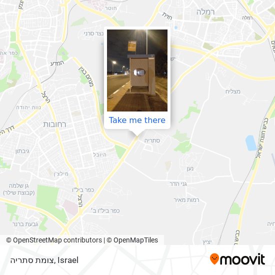 צומת סתריה map