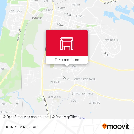 הרימון/התמר map