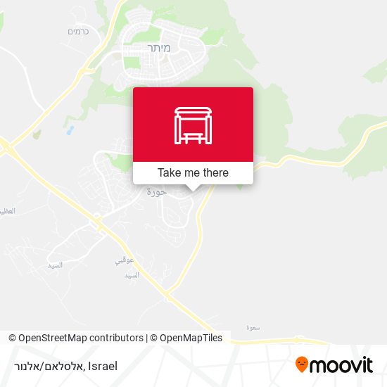 אלסלאם/אלנור map