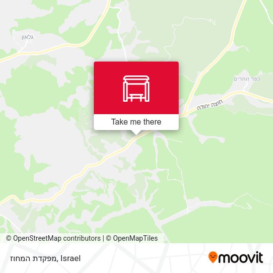 מפקדת המחוז map