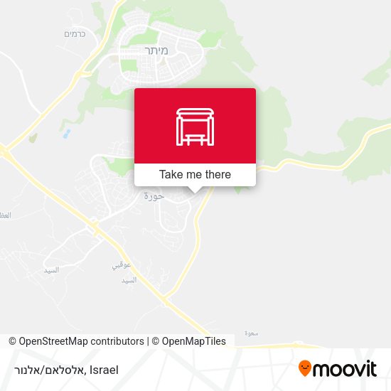 אלסלאם/אלנור map