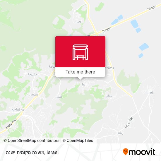 מועצה מקומית ישנה map