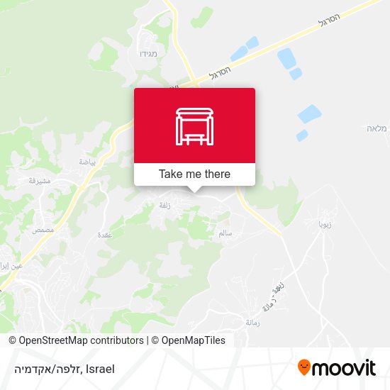 זלפה/אקדמיה map