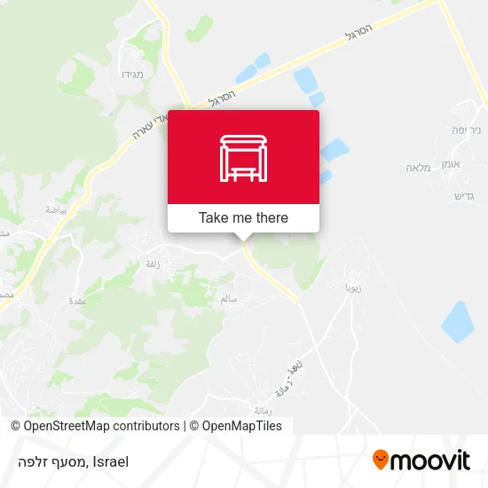 Карта מסעף זלפה