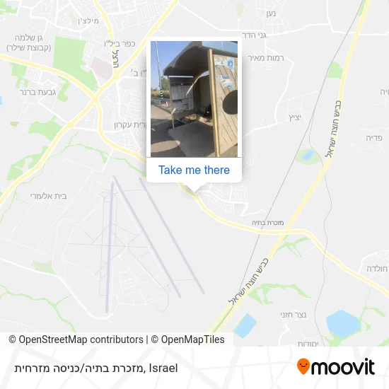 Mazkeret Batya/East Entrance map