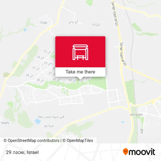 Карта שכונה 29