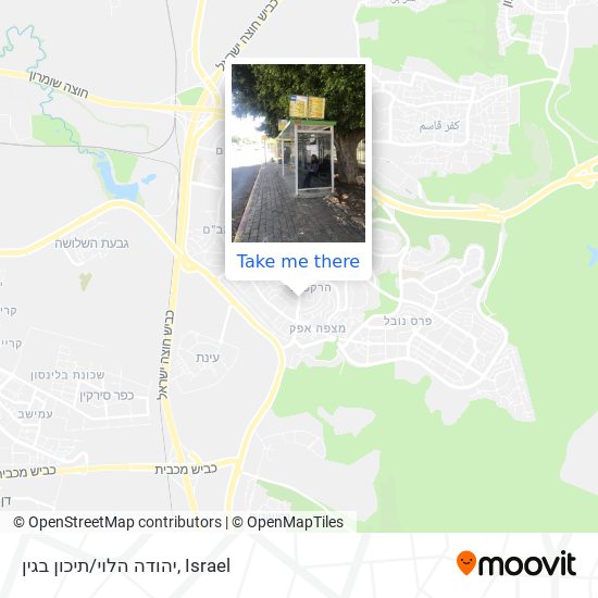 יהודה הלוי/תיכון בגין map