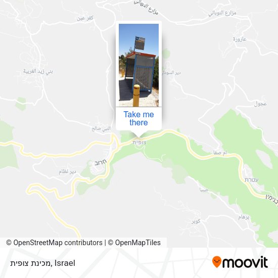 מכינת צופית map