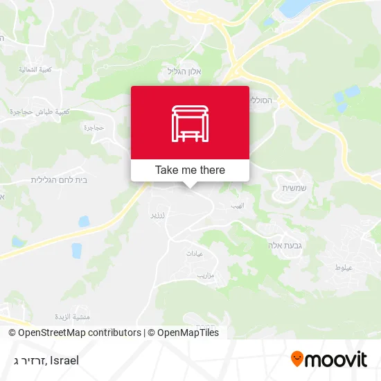 Карта זרזיר ג