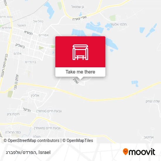 Карта הפרדס/וולפברג