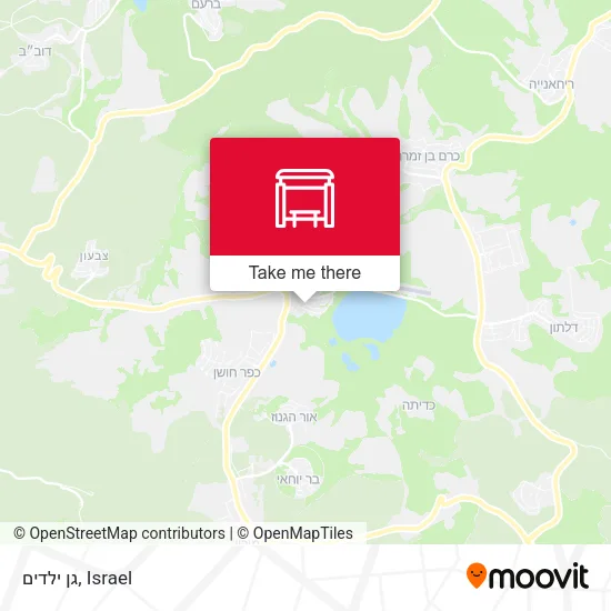 Карта גן ילדים