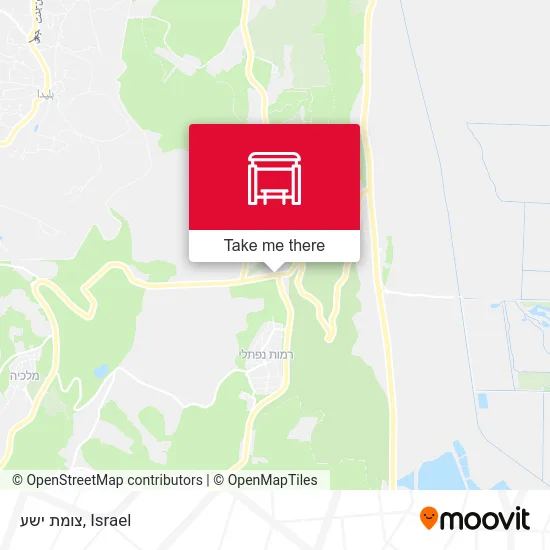 Карта צומת ישע