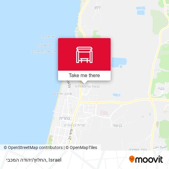Карта החלוץ/יהודה המכבי