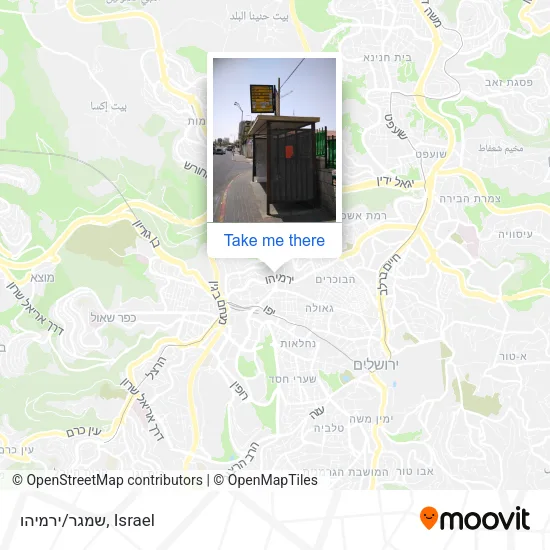 Карта שמגר/ירמיהו