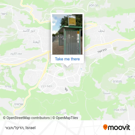 Карта הדקל/תבור