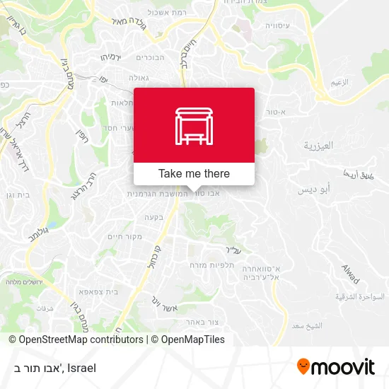 Карта אבו תור ב'