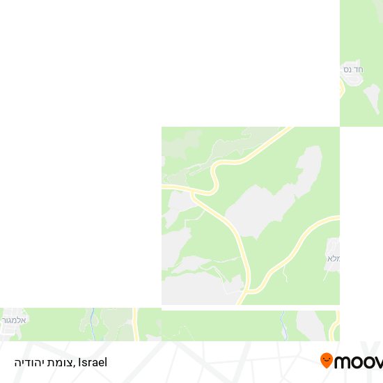 צומת יהודיה map