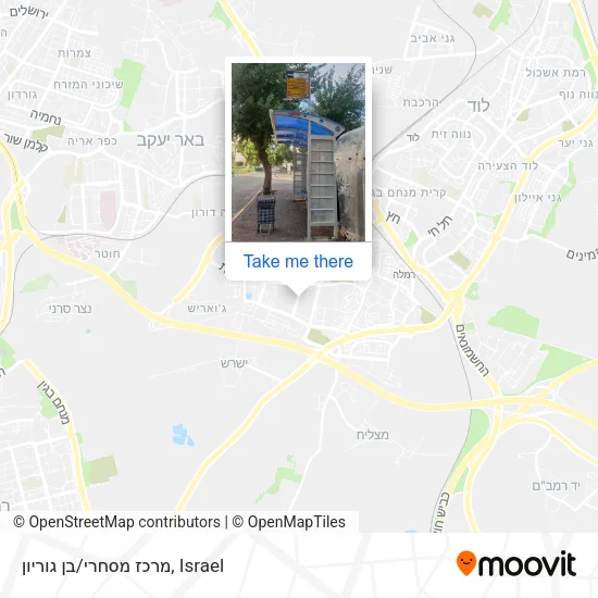 Карта מרכז מסחרי/בן גוריון
