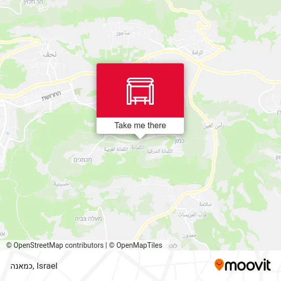 Карта כמאנה