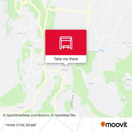 Карта מרכז מסחרי