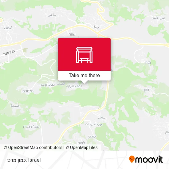 Карта כמון מרכז