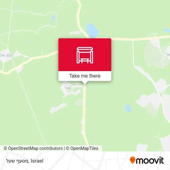 Карта מסעף שעל
