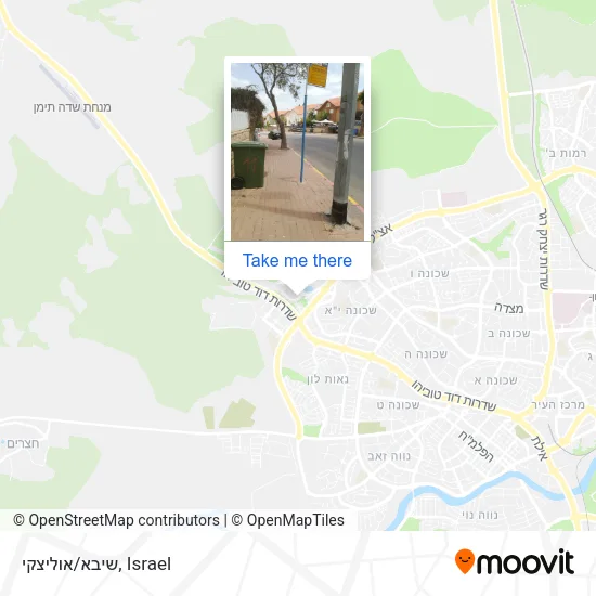 Карта שיבא/אוליצקי