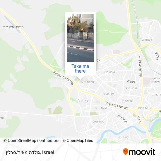 Карта גולדה מאיר/סרלין