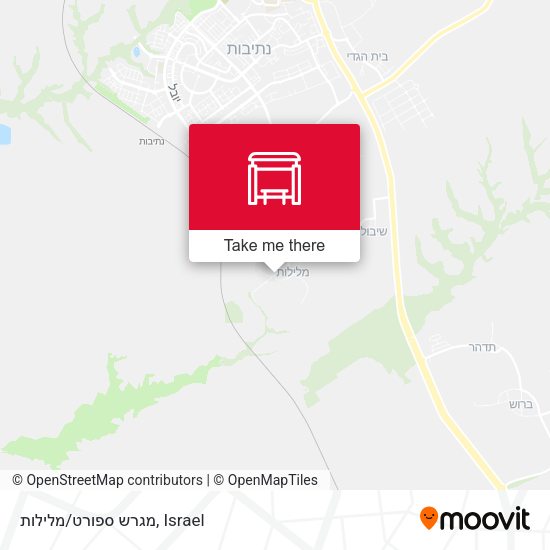 מגרש ספורט/מלילות map