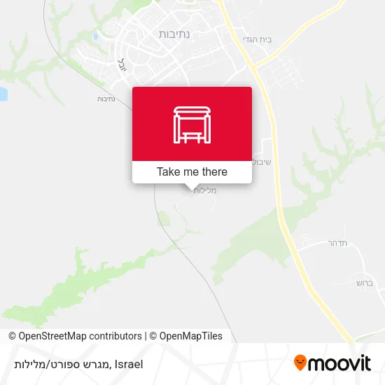 Карта מגרש ספורט/מלילות