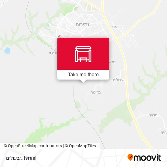 Карта גבעולים